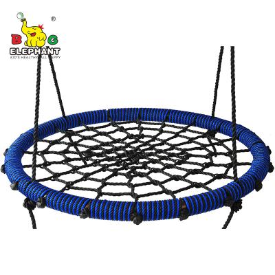 China Safe& Strong Swing Seat For Baby 2021 80cm Tree Round Rope Spider Web Swing for sale