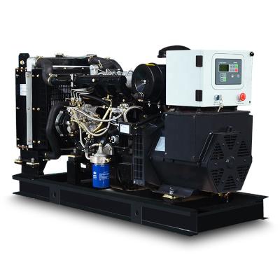 China Low price YTO yangdong 10kw 12kva water cooled diesel generator set with brushless dynamo WT-YD12GF for sale