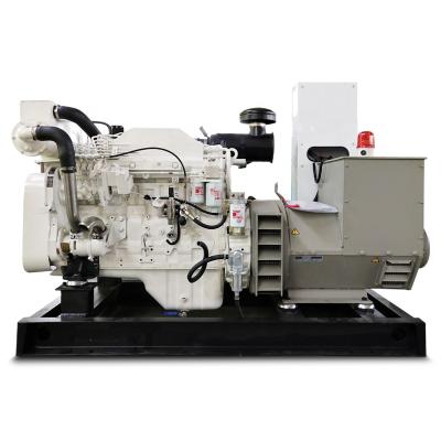 China CCS or BV certificate 250kva boat generator price with NTA855-DM engine 200kw marine diesel generator WT-M200GF for sale