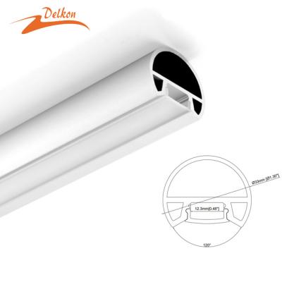 China Cheap Decorations 33mm Series Led Tube Light Profile For Wardrobe And Clothing Store for sale