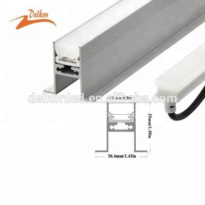 China Outdoor Decorations IP67 Anti-UV LED In-ground Recessed LED Aluminum Profile For Landscape Architecture Lighting for sale