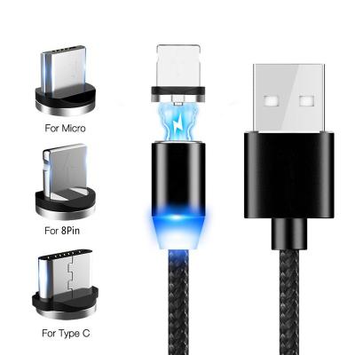 China Magnetic USB Magnetic Cable Fast Charging Type C Magnet USB Charger Mobile Phone Micro USB Cord For iPhone Samsung for sale