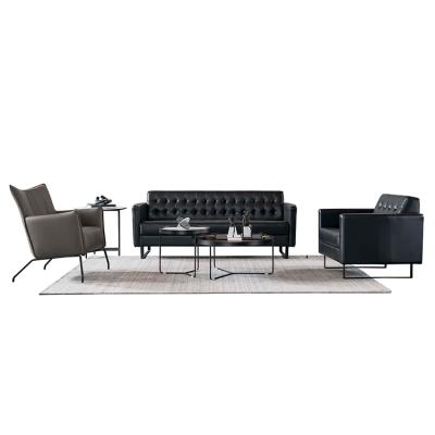 China 1+1+3Modern Modular Hot Sale Fashion Furniture Commercial Office Sofa Set for sale