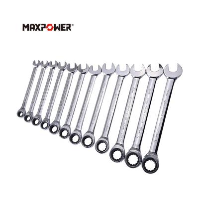 Chine Repairing Maxpower CRV Wrench Sets High Quality Ratchet Combination Ratchet Wrench à vendre