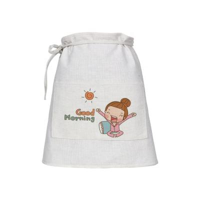 China Wholesale Eco-Friendly Sublimation Canvas Cloth Restsurent Waist Apron For Waitress Waist for sale