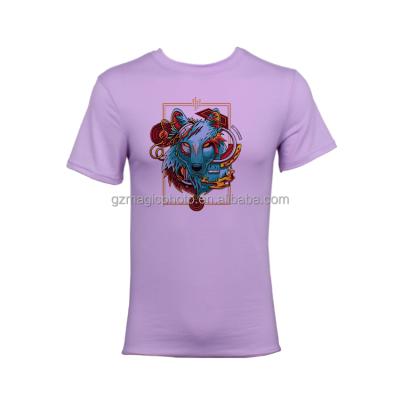 China Eco-friendly Custom Cotton Feel Polyester US Size Blank Sublimation Assorted Color Mens T-Shirts for sale