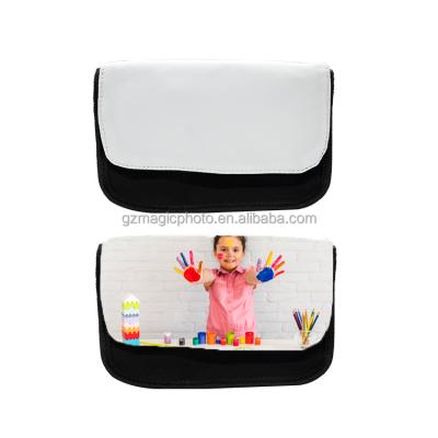 China Schools & Offices Blank Canvas Pencil Case For Heat Press Sublimation Printing for sale