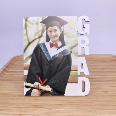 China Fashionable cheap magic photo sublimation price sublimation MDF GRADUATE phone frame graduation photo frame for sale