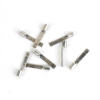 China Low Voltage DBN Series Copper Electrical Wire Brass Crimp Connectors 22-10AWG Non-Insulated Blade Crimp Cable Terminals for sale