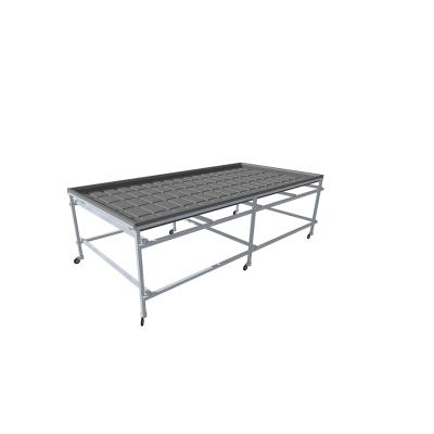 China Agriculture Planting Custom Flood Tray Commercial Flood Tray Hydroponic Growing Tray Seedling Table Bench Flooding Tray for sale