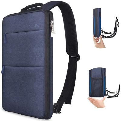 China Slim Expandable Anti-Theft 15 15.6 16 Inch Laptop Backpack for Most Dell HP Asus Surface-Books 14-16 Inch MacBooks, Blue for sale