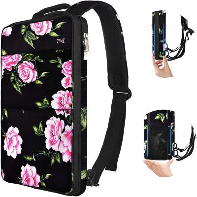 China With USB ZINZ 2021 fashion slim laptop backpack school bag with USB charging port backpack wholesale manufacturer for 15.6