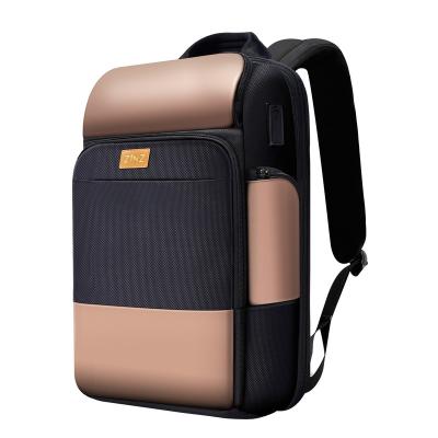 China With USB Men's Business Travel Backpack With 15.6