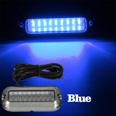 China DC12V 27LED Garden Marker Side Navigation Lights Waterproof Marine Boat Yacht Round Transom Anchor Stern Courtesy Lights Lamp for sale