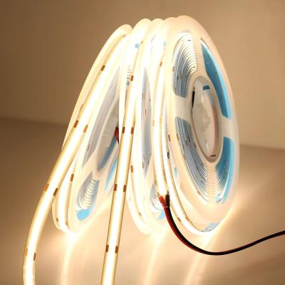 China 12VDC Festival Warm White Cool White Red Pink Waterproof COB Led Strip Light As Atmosphere Lighting for sale