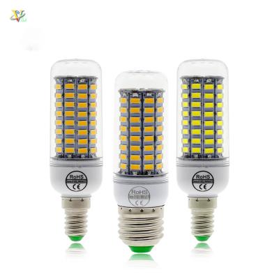 China Hotel E14 E27 Led Bulb AC220V High Brightness SMD5730 89leds Brightness SMD5730 89leds Corn Cool White Led Bulb Light for sale