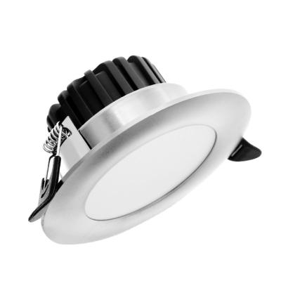 China Contemporary CE ROHS 220V 6W 4inch 75mm aluminum cutout waterproof bathroom led downlight for sale