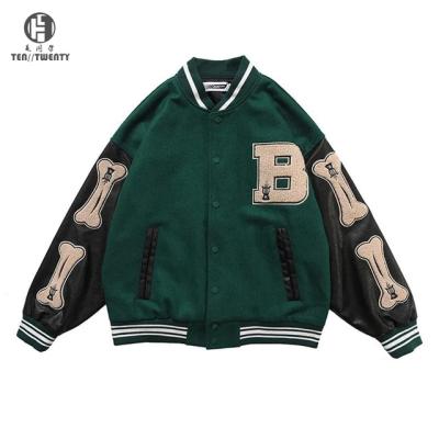 China LACIBLE 2020SS Breathable Unisex Baseball Jackets Hip Hop Bomber Women Men Letterman Coat Custom Top Jacket for sale