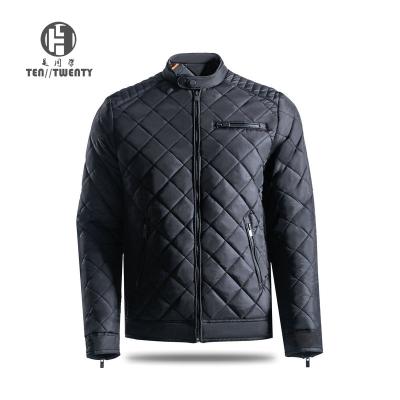 China QUICK DRY Bubble Winter Jacket Outdoor Man Plus Size Custom Logo Diamond Fall Polyester Shell Men's Jackets 2021 For Winter Casual for sale