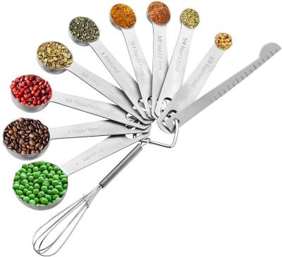 China Granules/Liquid/Powder Doser Food Grade Stainless Steel Measuring Tool Kit with 11 PCS Beater and Leveler for sale