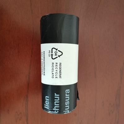 China HDPE Disposable Trash Bag Plastic Black Bin Liners for sale