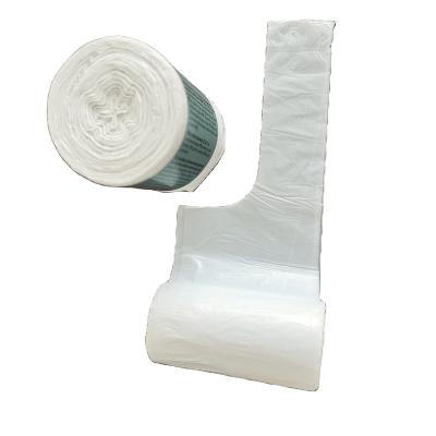 China Disposable Plastic Bag Disposable Biodegradable Garbage Bag With Handle With Scent for sale