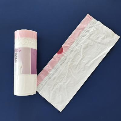 China Wholesale Disposable Colorful Kitchen Drawstring Garbage Bags for sale