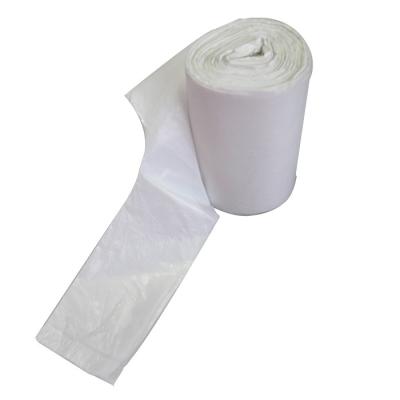 China Disposable Plastic HDPE Star-Sealed T-Shirt Bags On Roll for sale