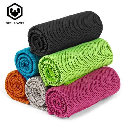 China QUICK DRY QUICK DRY Ice Gym Fitness Sports Microfiber Cooling Towel Use With Logo for sale