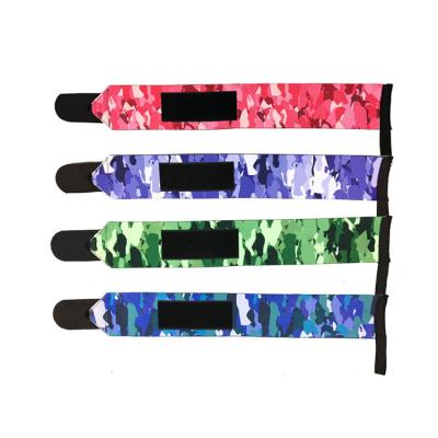 China New Arrival Adjustable Custom Design Weightlifting Wrist Wraps Wrist Strap Gym Bandage Straps for sale