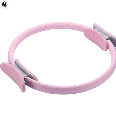 China Yoga exercises high quality fitness accessories eco-friendly pilates yoga handle double ring for sale