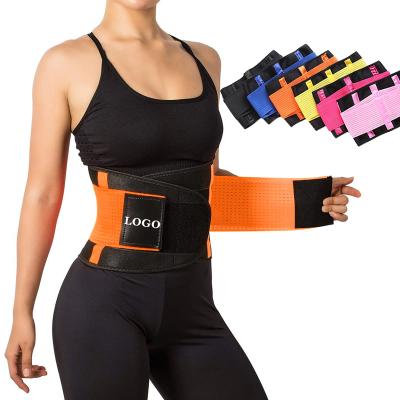 China Universal Neoprene Sweat Waist Trimmer Belt Wholesale AdjustableWaist Trimmer Belt For Stomach Weight Loss for sale