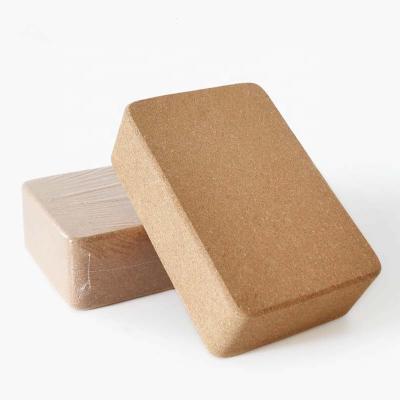 China Eco Durable High Quality Cork Yoga Block / Custom Wooden Yoga Block 3