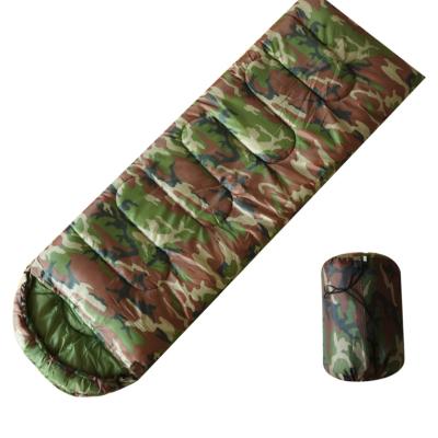 China Fashion Unisex Nylon Sleeping Bags 1.8kg Jungle Envelope Yes Rise Type Camouflage for sale