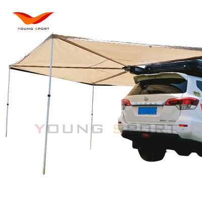 China Hard Shell Sunshade Side Car Rainproof Camping Tube Type Tent Stake Promotion Truck Roof Top for sale