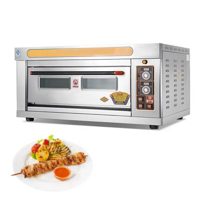 China Hotel 1 Deck Pizza Oven Manufacturer Kitchen Bread Baking Commercial Cake Oven Prices Electric Oven for sale