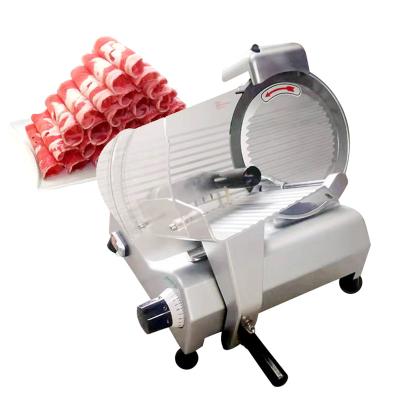 China food & Beverage factory stainless steel semi automatic electric frozen meat roulade mutton slicer slicing cutting machine frozen meat slicer for sale