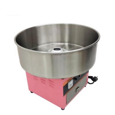 China Snack Factory Commercial Use Stainless Steel Cotton Candy Maker Candy Floss Sugar Candy Machine With Spare Parts for sale