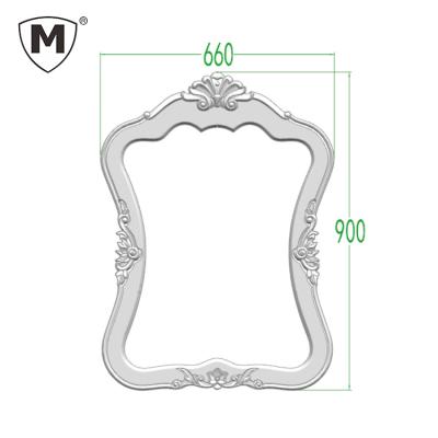 China 42# waterproof customized plastic makeup mirror frame table mirror frame for promotion for sale