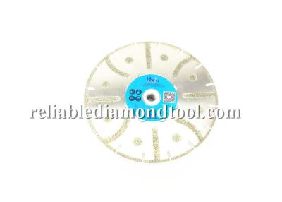 China 22.23mm Bore Diamond Saw Blade / Diamond Cutting Blades With Double Sided Coating for sale