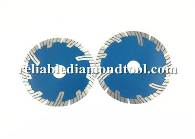 China Granite Diamond Cutting Blades Turbo Rim Dry Cut Diamond Blade 125mm Cold Hot Pressed for sale