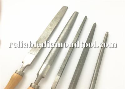 China Diamond Square Taper Triangular Needle File Crossing Slitting Knife 80 - 150 for sale