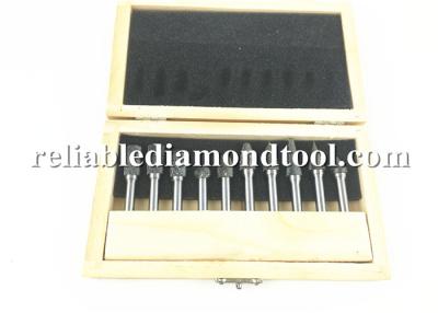 China Type C Micrograin Rotary Tungsten Carbide Burrs Taper Points Grinding 6mm Diameter for sale