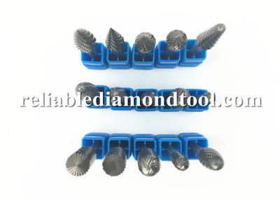 China TUV Cylindrical Tungsten Carbide Grinding Bits / Tungsten Carbide Drill Bits For Metal for sale