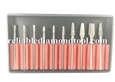 Cina Tagliente dentario 10 PCS/insieme del dente 45mm del laboratorio di Burs del carburo dell'acciaio di tungsteno in vendita