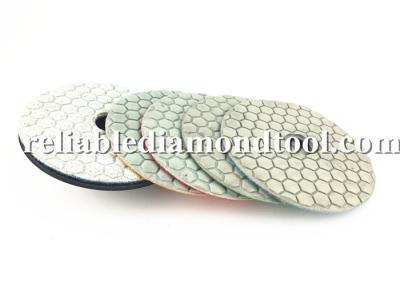 China Dry / Wet Diamond Polishing Pads , Resin Bond Concrete Floor Polishing Pads for sale