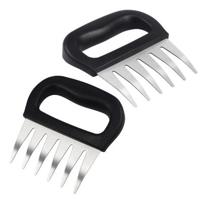 China BBQ Accessories Stainless Steel Meat Claw Shredder Pulled Pork Bear BBQ Paws Easily Cleaned Claws Tool for sale