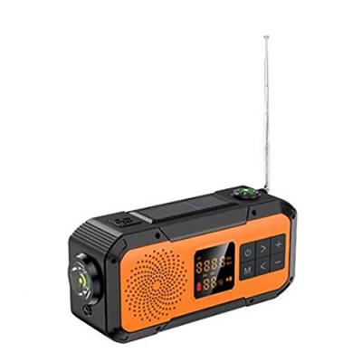 China Dynamo Mah Power Bank Noaa Am Fm Weather Band 2000 PORTABLE Outdoor Portable Solar Crank Radio for sale