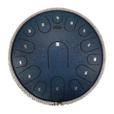 China Other Steel Star Series Steel Tongue Drum Star Series 15 Inch Blue 14 Tone C Key for sale