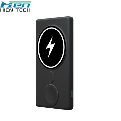 China Hot Multifunctional Magnetic Mobile Power Bank Small Size Mobile Charger Power Bank Manufacturer Wireless Charging Wireless Charger for sale